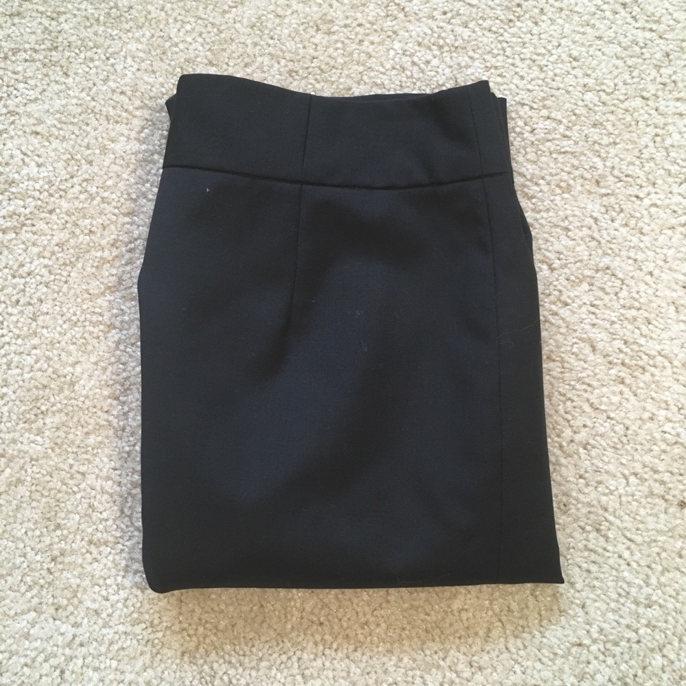 J Crew Original Fit Pencil Skirt | Black